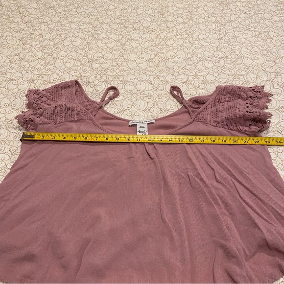 American Rag Women’s Pink Off The Shoulder Tank Top Size XXL - Picture 6 of 9